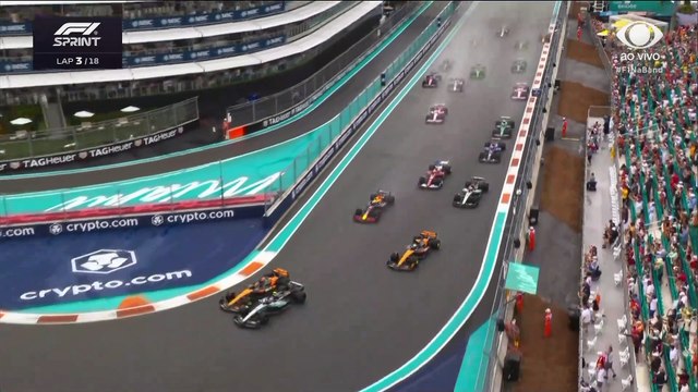 F1: Piastri assume a pole da sprint do GP de Miami; veja a largada