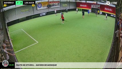 Faute de Stiven L - Bayern De Monique