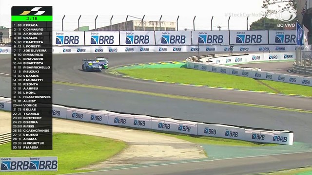 MUITA DISPUTA por posição na Stock Car