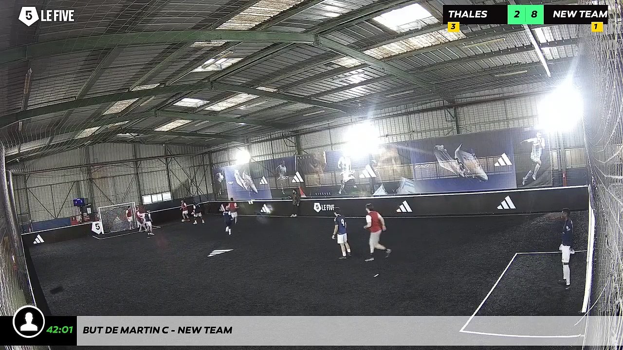 But de Martin C - New Team