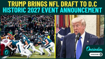 Trump Takes Over NFL Spotlight — Shocks League with 2027 Draft Announcement on D.C.’s National Mall