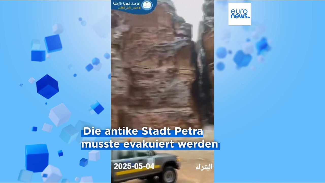 Überschwemmungen in Jordanien: Belgische Mutter und Sohn kommen ums Leben