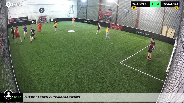 But de Bastien Y - Team Brasseurs