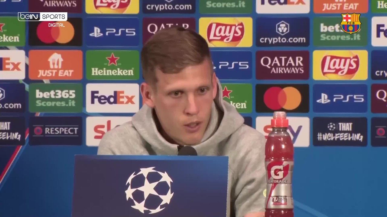 DANI OLMO on Hansi Flick
