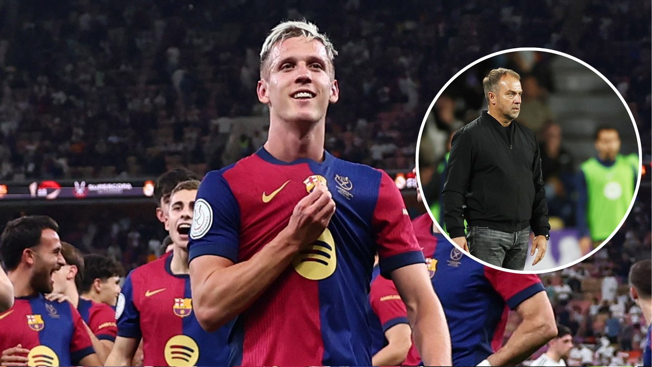 DANI OLMO on Hansi Flick