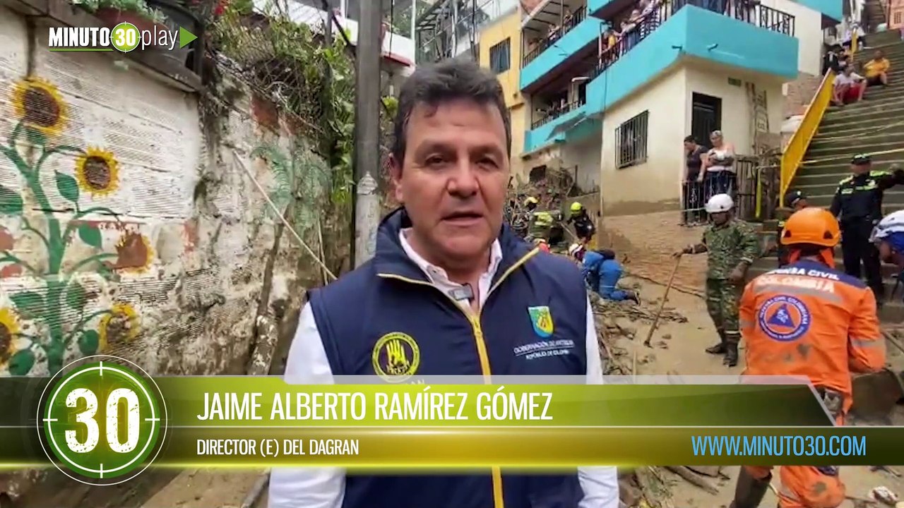 Dagran presente en Itagüí para atender a damnificados por creciente de quebrada