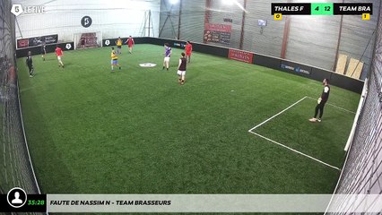 Faute de Nassim N - Team Brasseurs