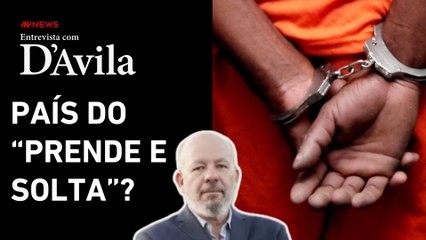 Crime no Brasil: "Nós prendemos muito pouco", diz Piquet | ENTREVISTA COM D'AVILA