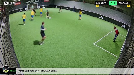 Faute de Steffen F - Milan A Chier