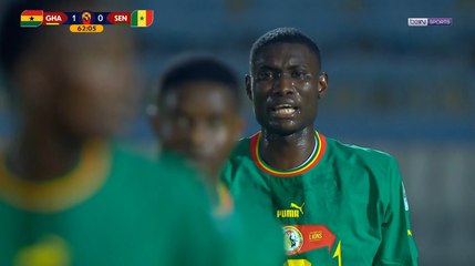 CAN U20 : Surpris par le Ghana, le Sénégal au pied du mur