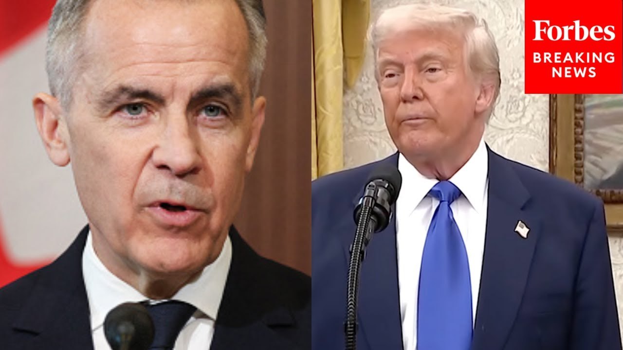Trump: 'Not Sure' What Carney Wants To See Him About Ahead Of Canadian PM's Visit To DC