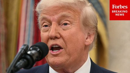 'I've Never Heard That Question': Trump Gets Amused By Reporter's Question About Land Acquisition