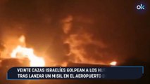 Veinte cazas israelíes golpean a los hutíes en Yemen tras lanzar un misil en el aeropuerto de Ben Gurión