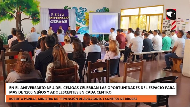 EN EL ANIVERSARIO N° 4 DEL CEMOAS CELEBRAN LAS OPORTUNIDADES DEL ESPACIO PARA MÁS DE 1200 NIÑOS Y ADOLESCENTES EN CADA CENTRO