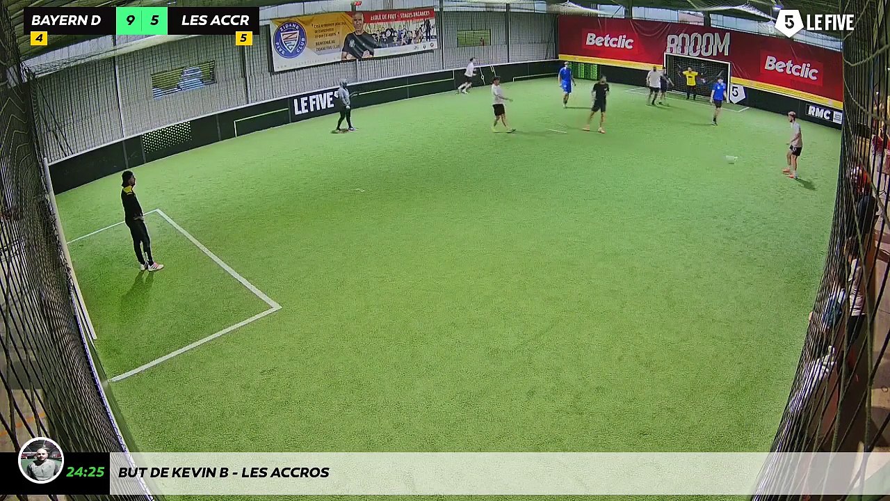 But de Kevin B - Les Accros