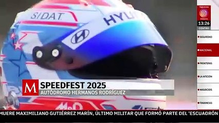 Velocidad y mucha adrenalina; así se vivió en Speedfest 2025 en el Autódromo Hermanos Rodríguez