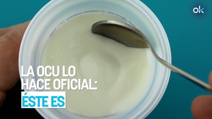 La OCU lo hace oficial: éste es el mejor yogur de supermercado