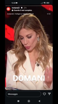 francesca fagnani a belve Milly d'abbraccio