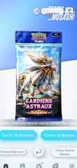 Ouverture des nouveaux booster Pokémon Gardiens Astraux !