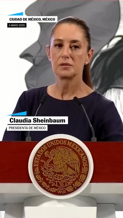 Claudia Sheinbaum le responde a Trump