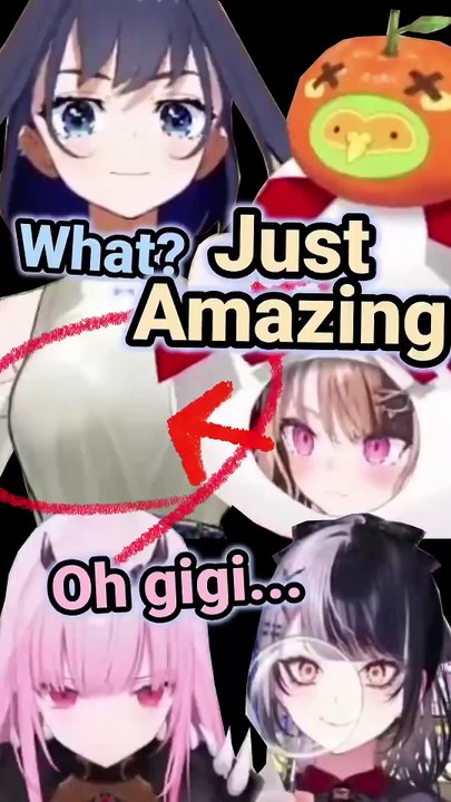 Nobody Can Stop This Orange Moster Called Gigi [Hololive   Calliope Gigi Kronii Shiori]