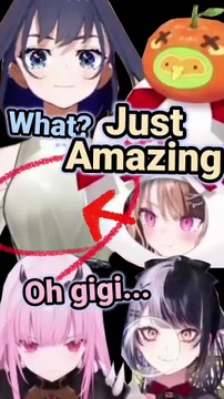 Nobody Can Stop This Orange Moster Called Gigi [Hololive Calliope Gigi Kronii Shiori]