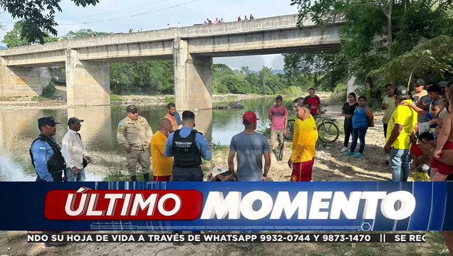 Una persona muere ahogada en el río Las Flores, Lempira