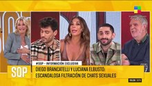 LOS CHATS HOT DE DIEGO BRANCATELLI CON LUCIANA ELBUSTO, SU AMANTE