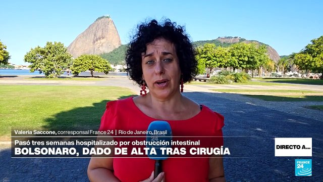 Directo a... Río de Janeiro y el alta al expresidente Jair Bolsonaro