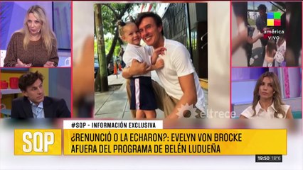 🤔 LA SALIDA DE EVELYN VON BROCKE DEL PROGRAMA DE BELÉN LUDUEÑA: ¿RENUNCIÓ O LA ECHARON?