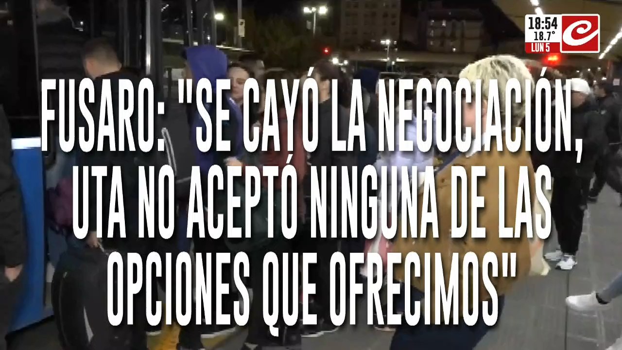 Sin bondis: Más de 300 líneas de colectivos quedarán afectadas