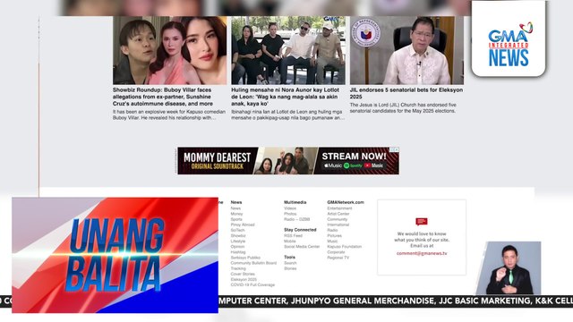 Eleksyon2025.ph, mabibisita online para sa latest na balita at impormasyon tungkol sa eleksyon | Unang Balita