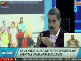 Presidente Maduro: Quien calle ante el exterminio del pueblo palestino será para siempre cómplice