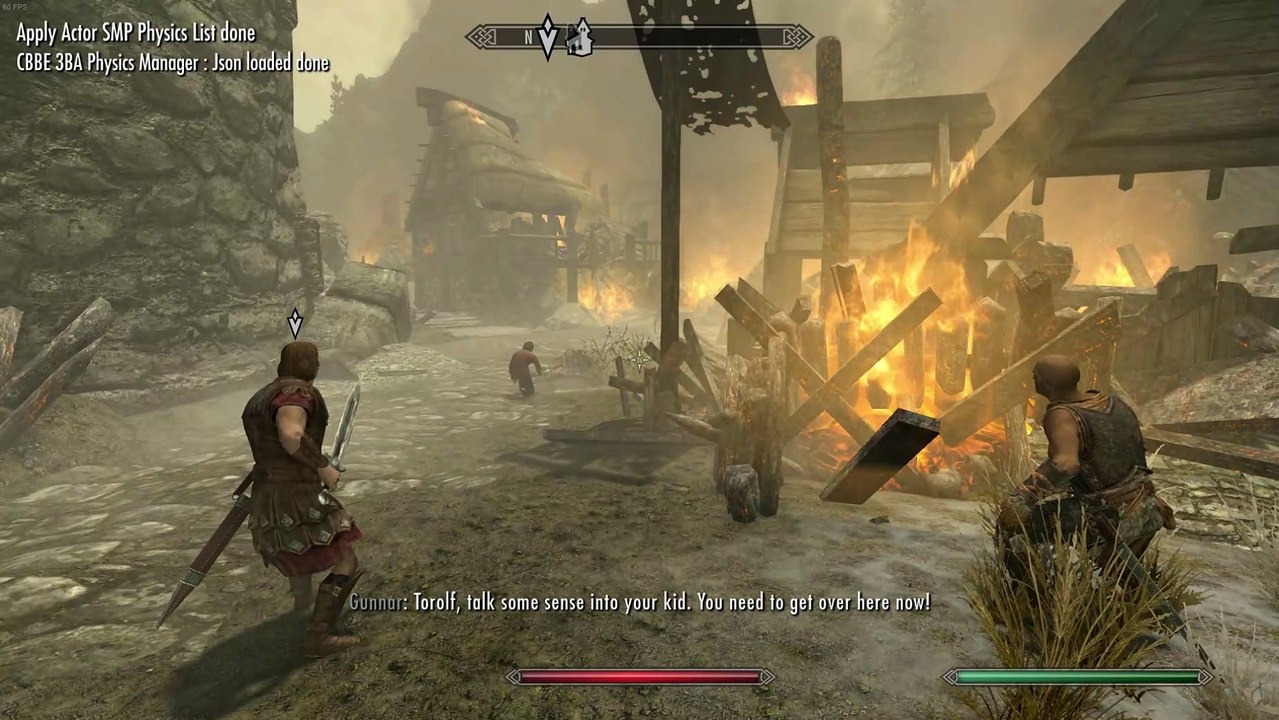 Skyrim SE. Helgen dialogue with Imperial Soldier01 & Vilod triggers from far away