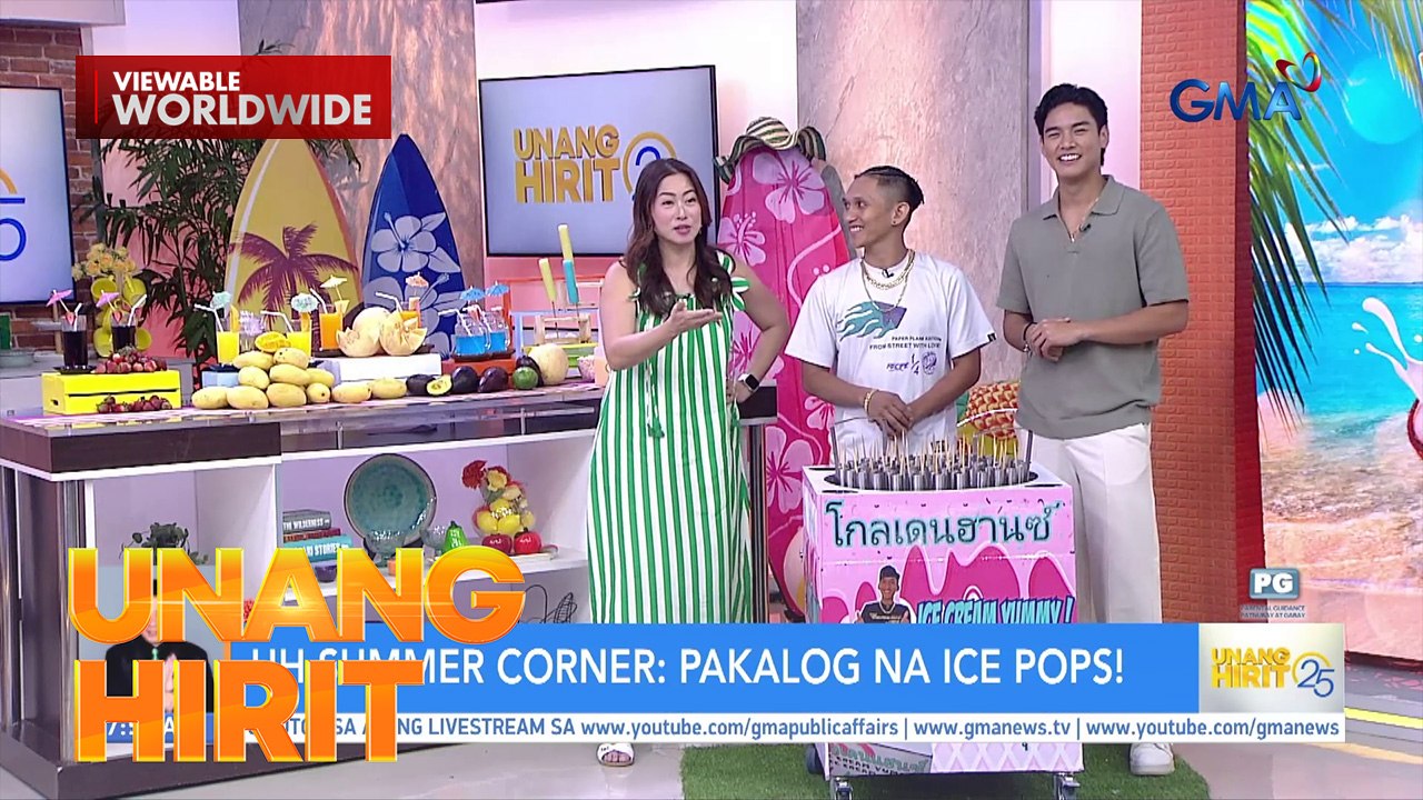 Summer Corner— Pakalog na Ice Pops! | Unang Hirit