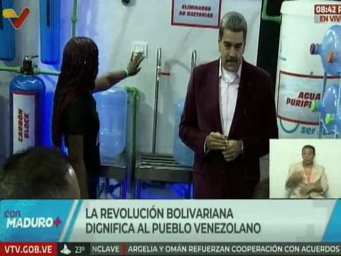 Carmen Meléndez: El 100% de las comunas de Caracas tendrán su planta potabilizadora de agua