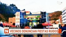 Vecinos molestos por fiestas ruidosas