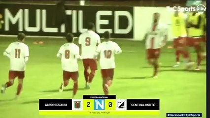 Dura derrota de Central Norte frente a Agropecuario por 2 a 0
