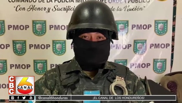 PMOP captura a dos personas miembros de estructura criminal en San Pedro Sula y Choloma