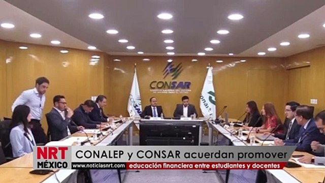 CONALEP y CONSAR acuerdan promover la educación financiera entre estudiantes y docentes del nivel medio superior
