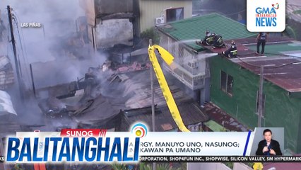 Mahigit 20 bahay sa Brgy. Manuyo Uno, nasunog; ilang residente, ninakawan pa umano | Balitanghali