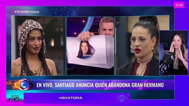 La impactante eliminación de Chiara en Gran Hermano.