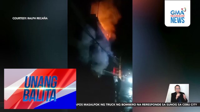 Bahay sa Brgy. Batasan Hills, nasunog; pamilya, ligtas na nakalabas | Unang Balita