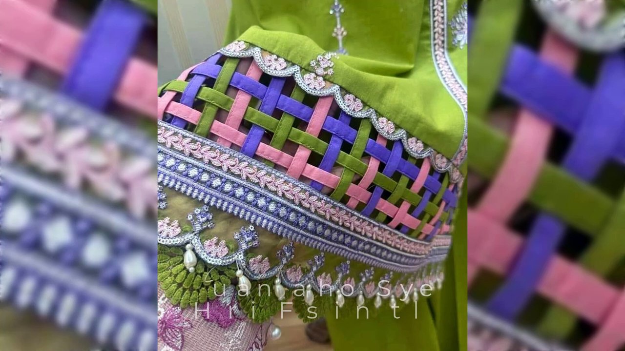 Chaak Daman Sleeves Trouser Designing Ideas/Easy Pattern Designs For Dresses