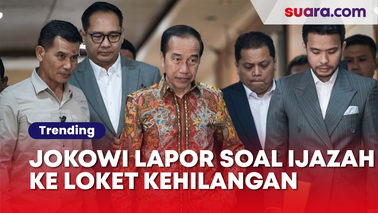 Jokowi Lapor Soal Tudingan Ijazah Palsu ke Loket Kehilangan, Publik Salfok: Apa yang Hilang?