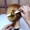 Just twist and the stylish bun is ready #fashion #reels #viral #hairstyles #hair