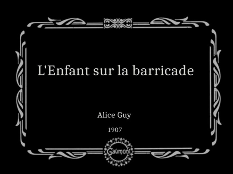 L'enfant sur la barricade 1906