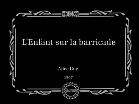 L'enfant sur la barricade 1906