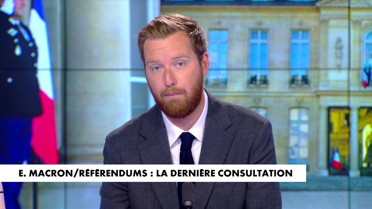 L'édito de Thomas Bonnet : «E. Macron/Référendums : la dernière consultation»