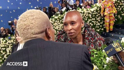 Cynthia Erivo & Jon Batiste's Impromptu Duet As He CRASHES Her 2025 Met Gala Int